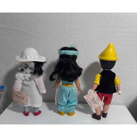 Madame Alexander Dolls McDonalds Exclusive Wendy Dolls Cruella Jasmine Pinocchio - Picture 2 of 9